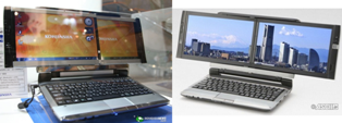 Kohjinsha DZ Dual Display Netbook