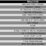 MSI Wind U135 4