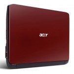 Aspire One 532h red cover standing
