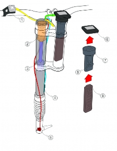 Canondale SIMON Electronic Bike Fork Suspension System 3