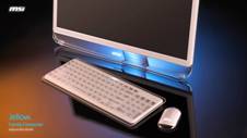 MSI Sliding Screen All-in-One PC with LED Technology