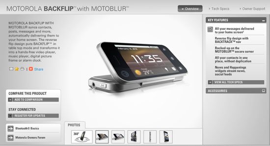 Motorola Backflip 3