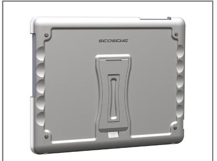 Scosche kickBACK P Stand and Case for Apple_s new iPad 4