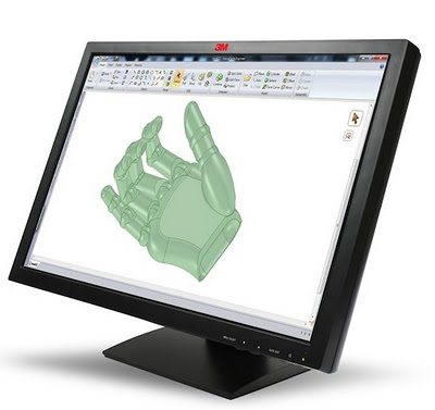 3M 22-inch LCD Touchscreen Uses Advanced Capacitive Technology