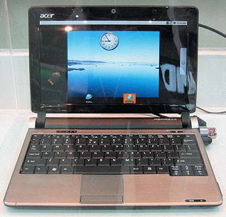 Acer Aspire One dual-boot netbook