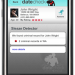 Intelius Date Check for iPhone and Android Devices- Personal Date Police 2