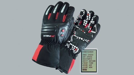 Zanier GPS Locator X-Plore.XGX gloves for Skiiers