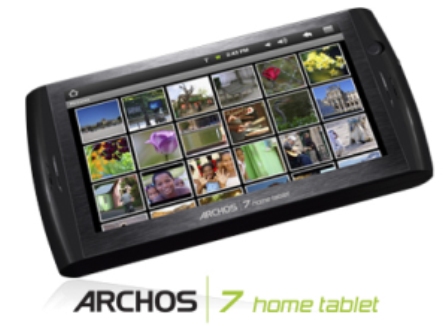 Archos 7 and 8 Tablets with Android 4