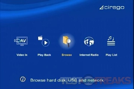 CiragoTV Platinum CMC2000 Network Multimedia Center 2