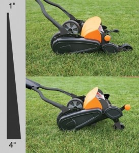 Momentum Reel Push Mower Stores Energy for More Cutting Power 2