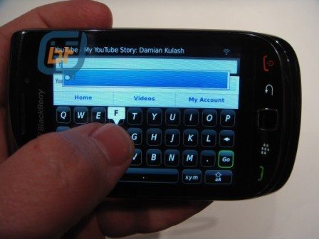 Blackberry Bold 9800 Slider Details and Video