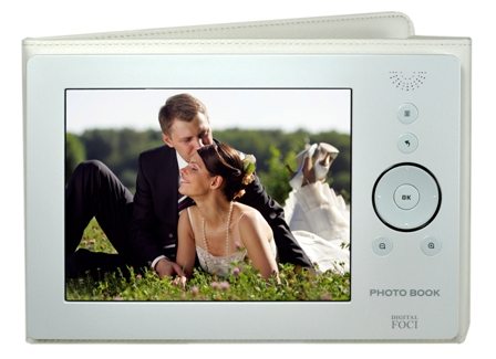 Digital Foci Ships Digital Photo Book in Elegant Pearl White for Weddings