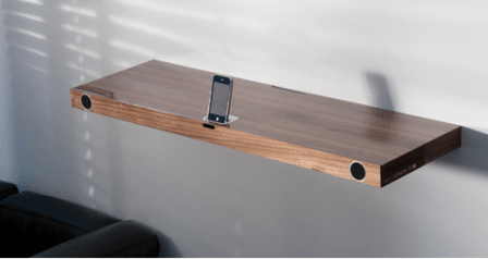 Finite Elemente Hohrizontal 51- Media Shelf Docking Station