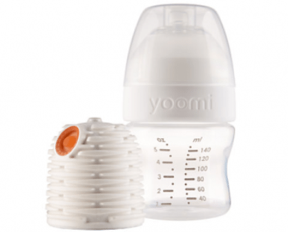Yoomi - the self-heating baby bottle