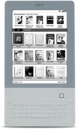 Acer enters e-Reader arena with LumiRead 3