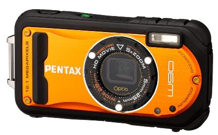 Popular Pentax Optio W90 Now Available in Orange