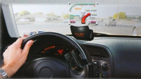 Springteq WeGo in car Heads Up Display Navigator