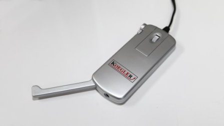 The Koegler AudioMouse - part mouse, part VoIP phone