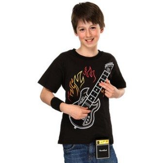 ThinkGeek Releases Electronic T-Shirts for Young Rockers