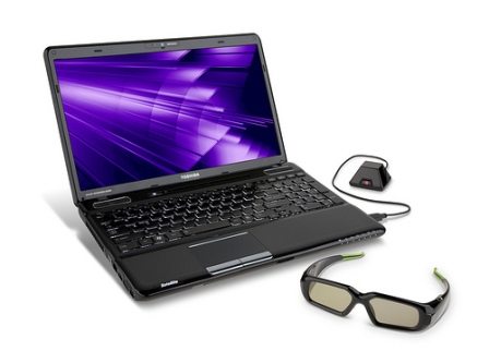 Toshiba Announces Their First 3D-Ready Laptop- The Satellite A665