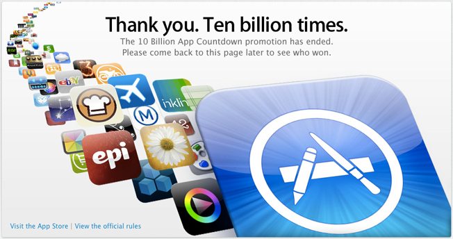Apple App Store hits 10 billion