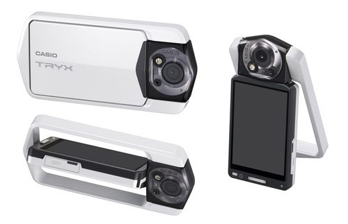 Casio Tryx Camcorder With 360-Degree Swivel Frame