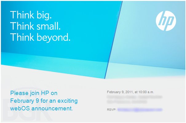 HP Palmpad to be revealed February 9th