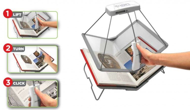 Ion Audio Book Saver Book Scanner can scan a 200-page book to PDF in 15-min 2