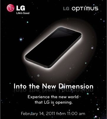 LG to announce Optimus 3D next month
