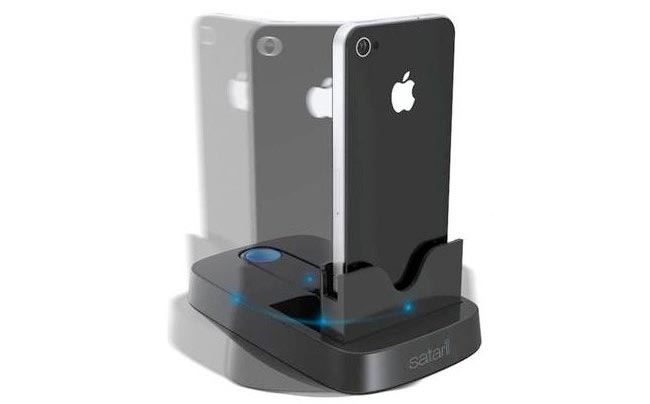 Satarii Star iPhone Dock follows you around the room