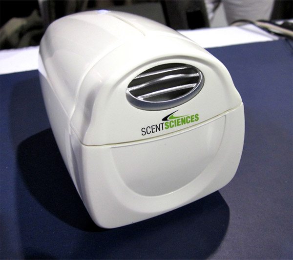 ScentScape Scent Device activates smells during movie or game