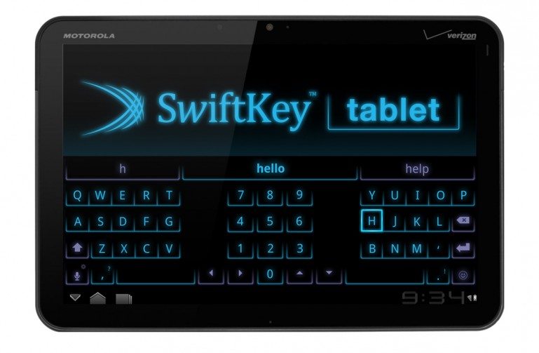 New Android Honeycomb tablet typing app