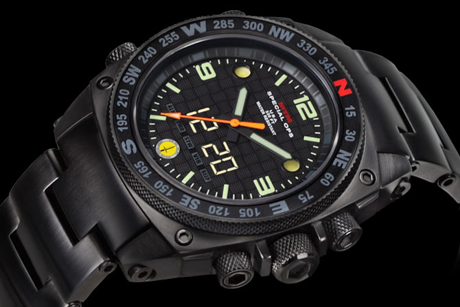 MTM Silencer Special OPS Wristwatch (video)