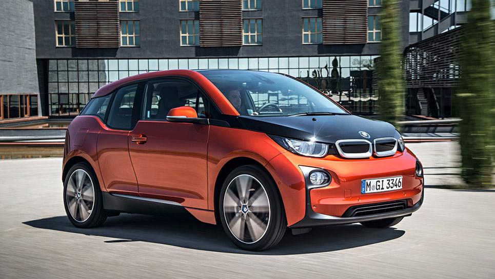 New high tech electronic BMW i3