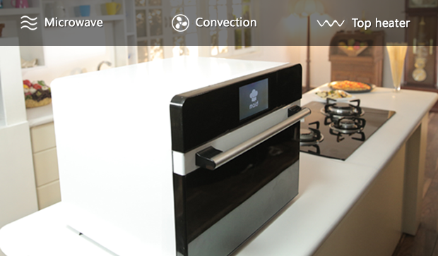 MAID Oven is a countertop device with small footprint