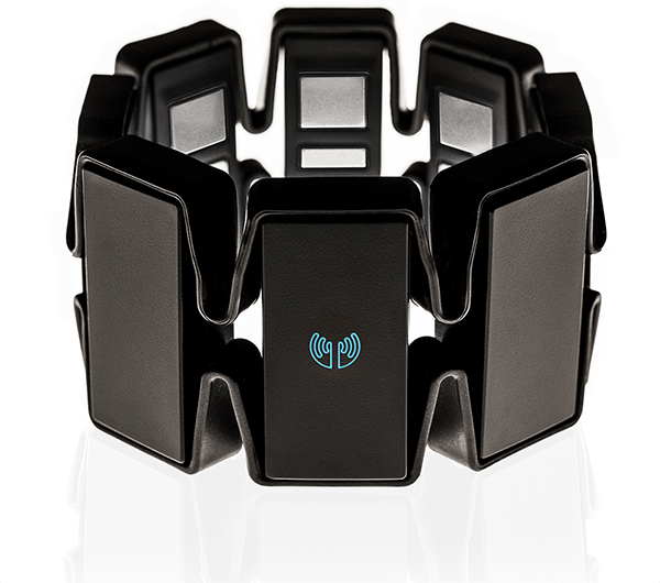 Myo Muscle-Sensing Armband has accelerometer