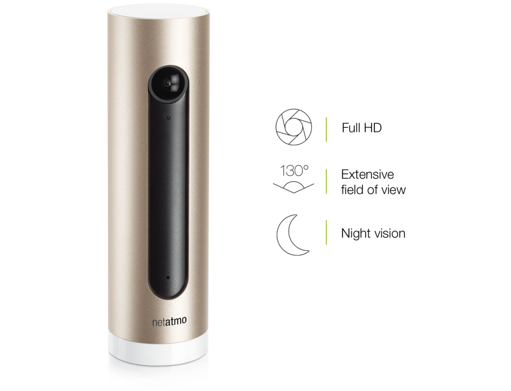 Netatmo Welcome Camera uses facial recognition