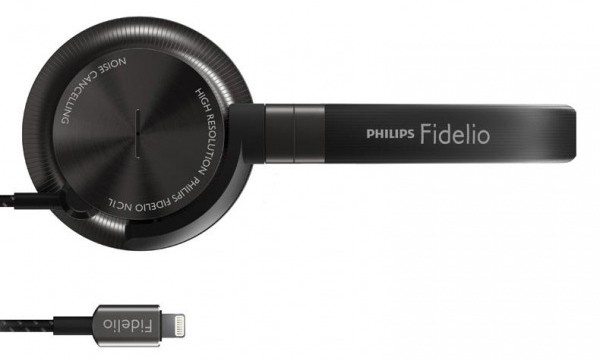 Philips Fidelio Headphones with lightning adaptor