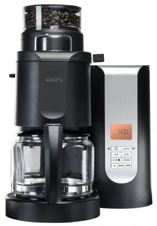 Krups KM7000 has built-in grinder