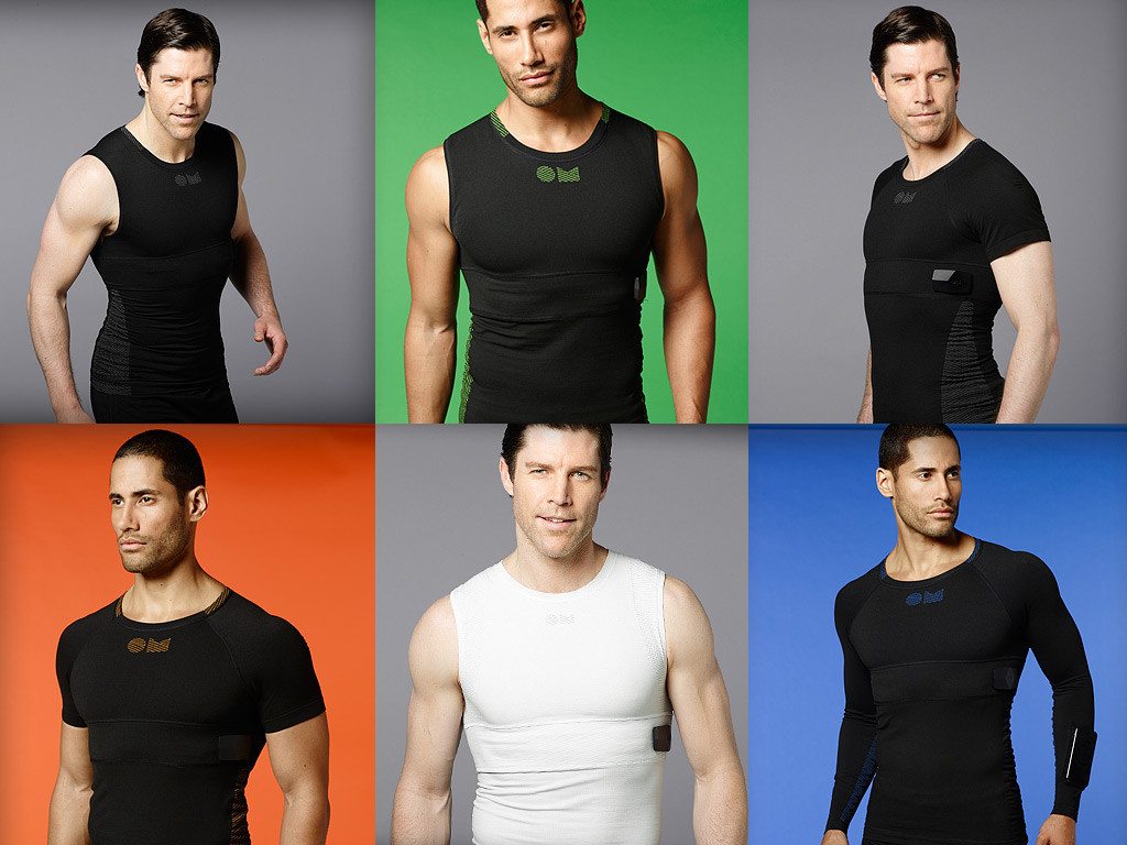 OMSignal Biometric Shirt comes in different styles