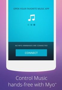 Myo Connect app