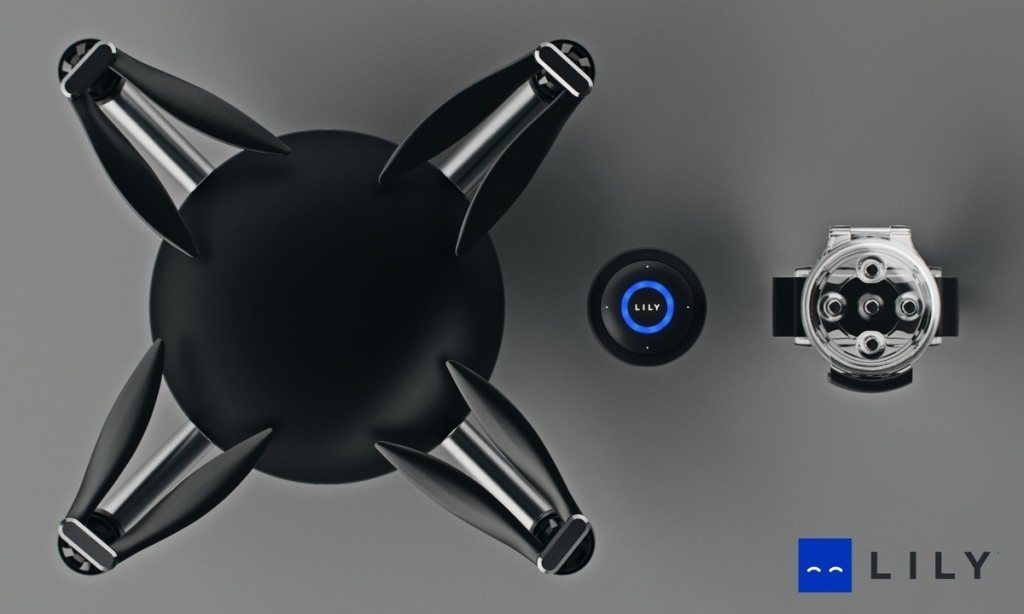 Lily Drone Camera has a sensor