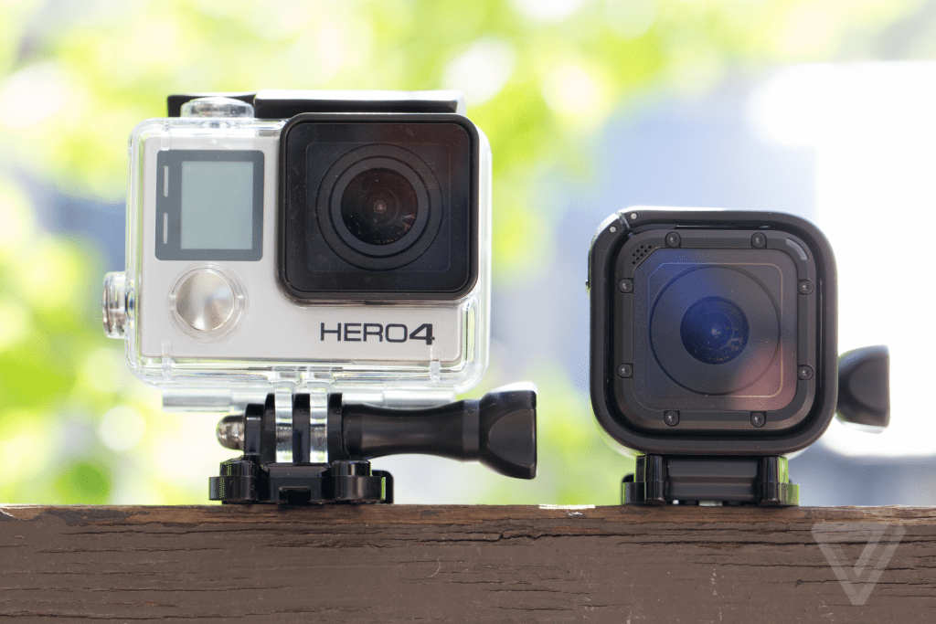 GoPro Hero 4 Session uses same mounts