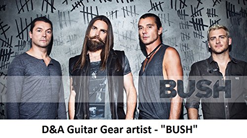 D&A Hydra Guitar Stand is used by BUSH
