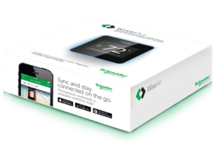 Schneider Electric Wiser Air Smart Thermostat is easy to use