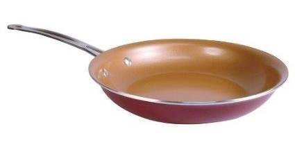 Telebrands Red Copper Pan works