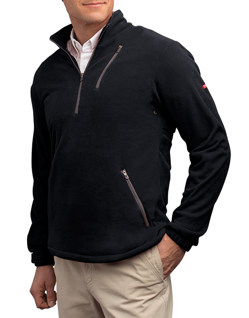 SCOTTEVEST Microfleece Pullover has 8 pockets