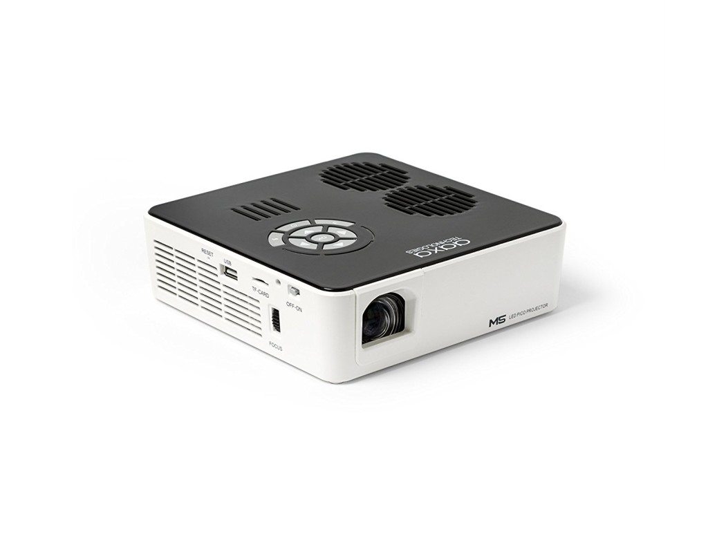 AAXA M5 Mini Projector is light and portable