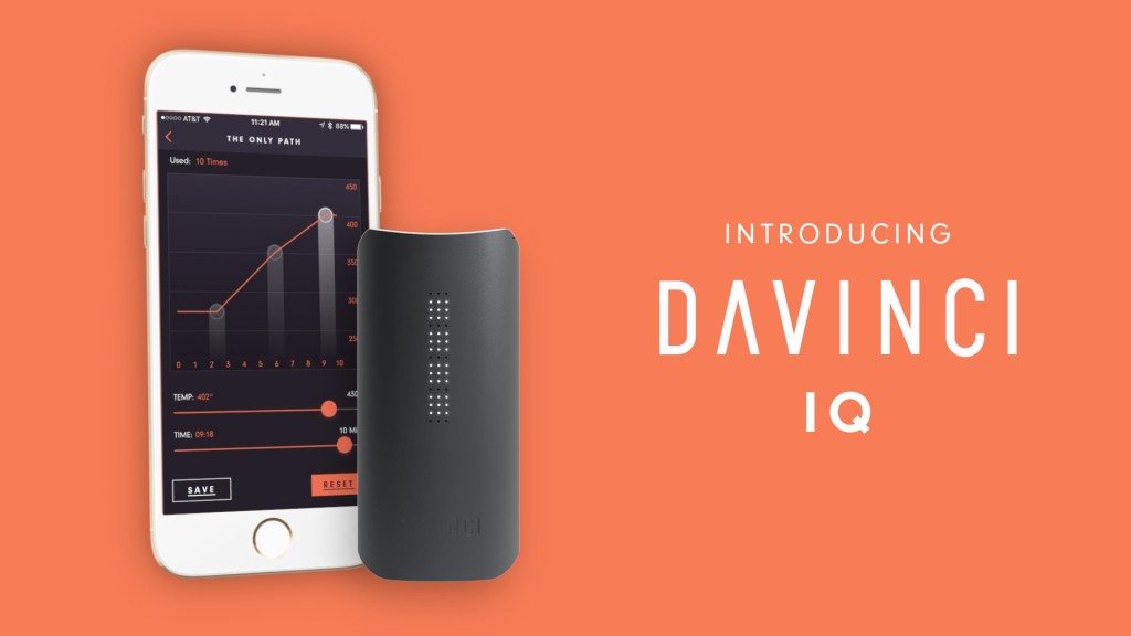 Davinci IQ Vaporizer is versatile