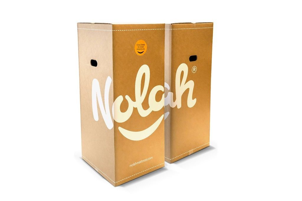 Nolah Mattress delivery box is small